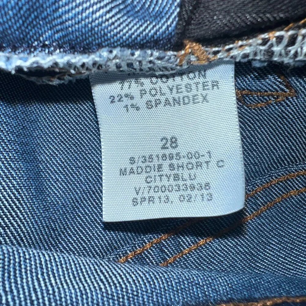 Gap 1969 Women Summer Cut Offs Denim Jean Shorts